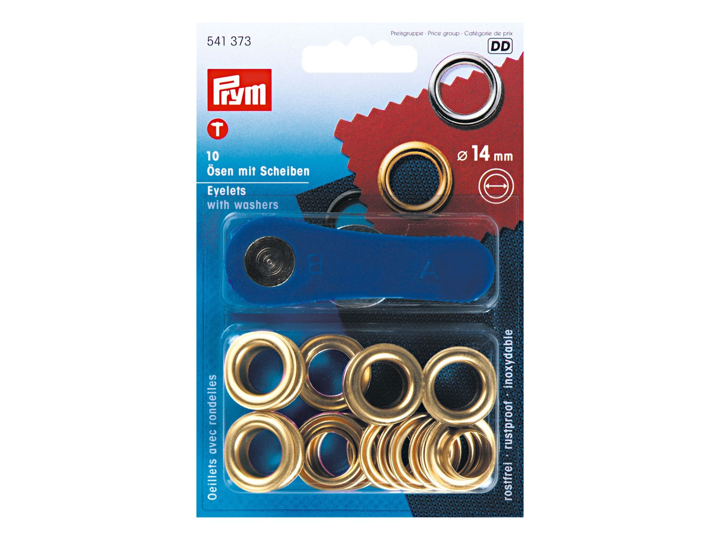 Prym Ösen und Scheiben 14 mm