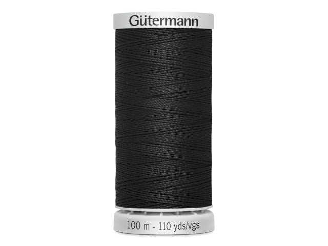 Gütermann Extra Stark 100 m Schwarz 000