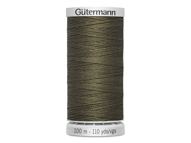 Gütermann Extra Stark 100 m Graubraun Dunkel 676