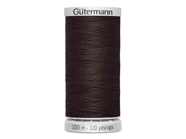 Gütermann Extra Stark 100 m Dunkelbraun 696