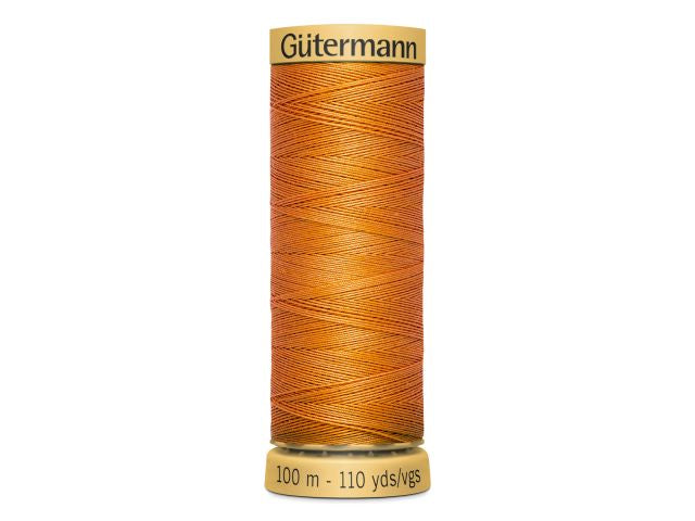 Gütermann Baumwollnähgarn 100 m Dunkelorange 1576