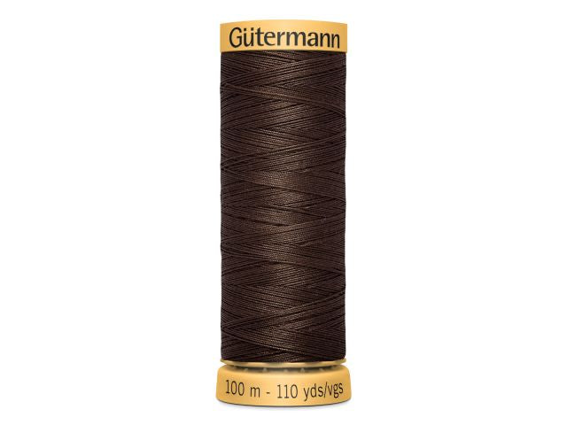 Gütermann Baumwollnähgarn 100 m Schokobraun 1912