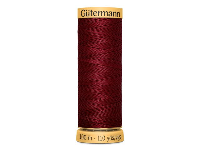 Gütermann Baumwollnähgarn 100 m Rotbraun 2433