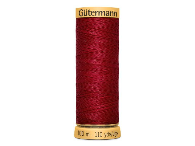 Gütermann Baumwollnähgarn 100 m Kirschrot 2453