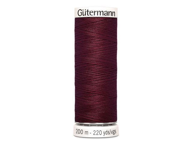 Gütermann Allesnäher 200 m Bordeauxbraun 369