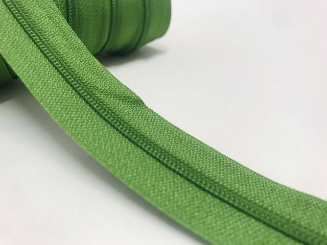 Endlosreißverschluss Grün 34