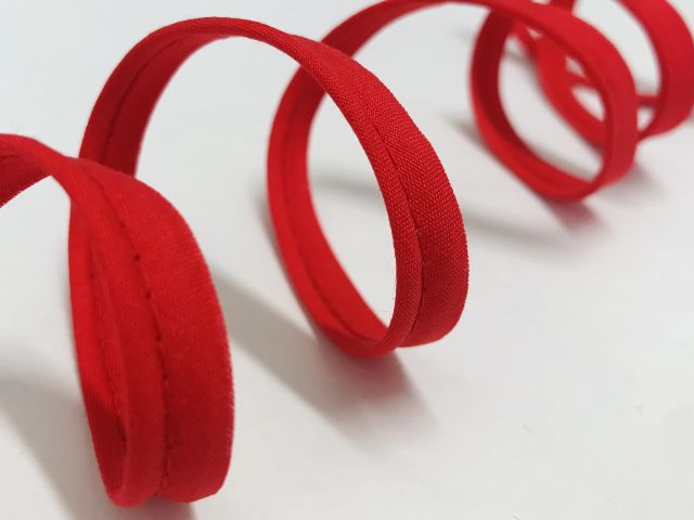 Paspelband 10 mm Rot 8