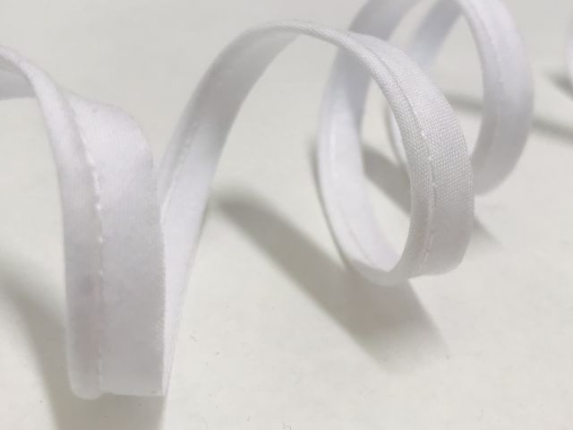 Paspelband 10 mm Weiß 1