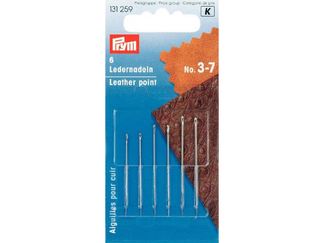 Prym Ledernadeln Handnähnadeln No.