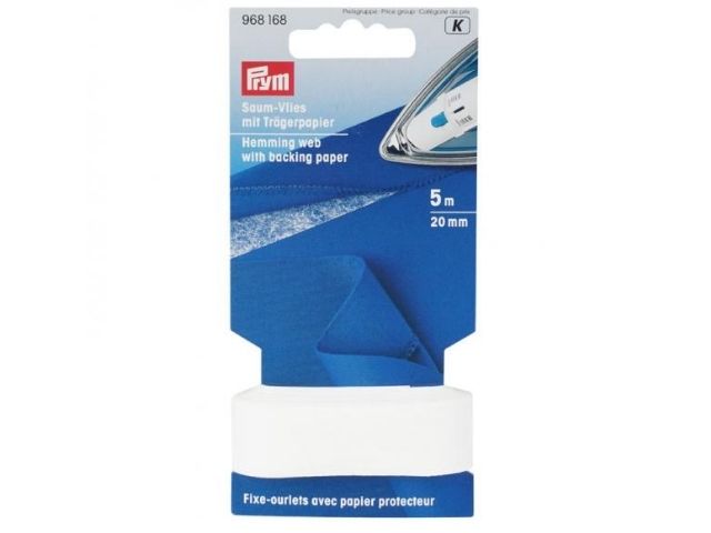 Prym Saumvlies mit Trägerpapier zum