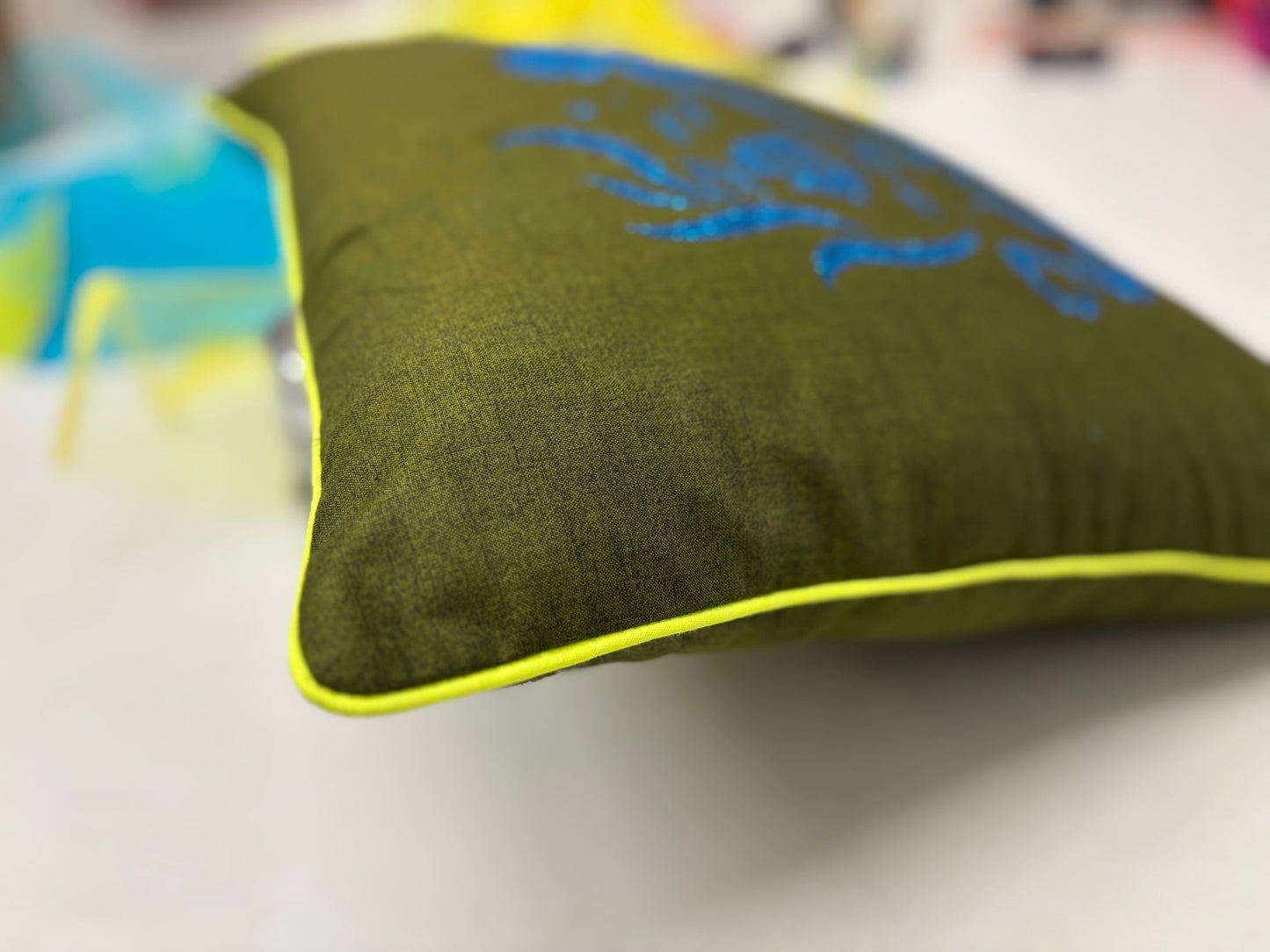 Paspelband 10 mm Neongelb