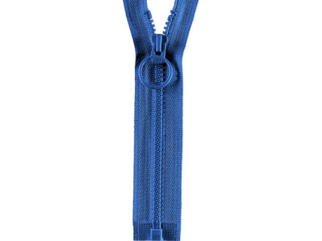 Reißverschluss Opti 20 cm Blau teilbar Ring P40 215
