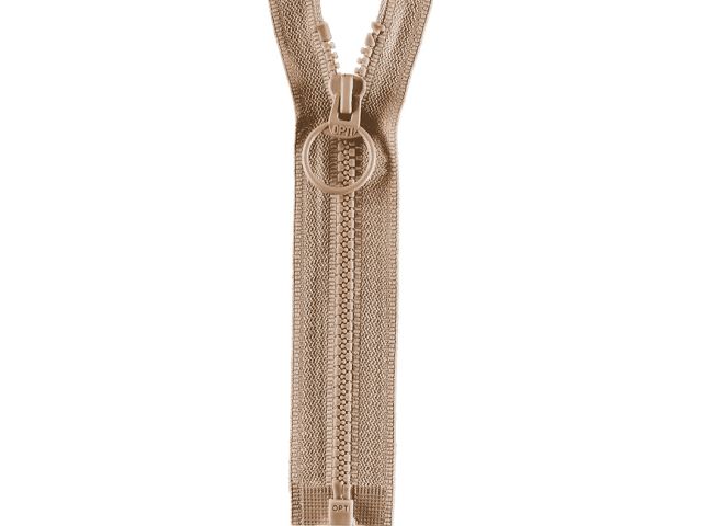 Reißverschluss Opti 25 cm Beige teilbar Ring P40 886