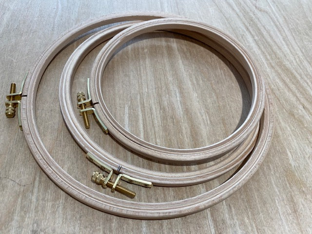 Stickrahmen Holz 250 mm Durchmesser