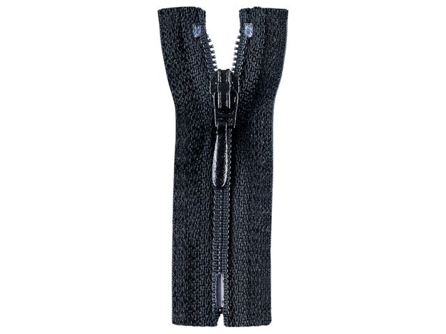 Reißverschluss Opti 30 cm Schwarz