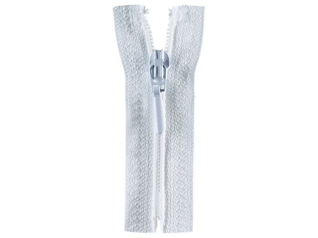 Reißverschluss Opti 60 cm Weiß