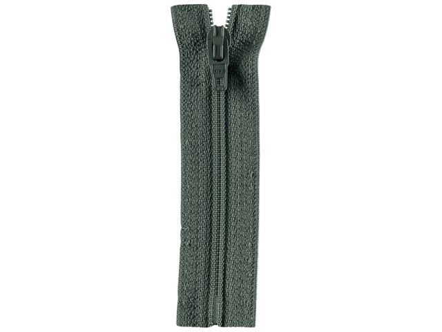 Reißverschluss Opti 18 cm Mittelgrau nicht teilbar S40 002