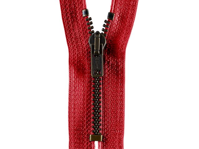 Reißverschluss Opti 20 cm Rot