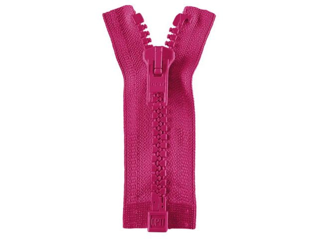 Reißverschluss Opti 50 cm Pink teilbar P60 786