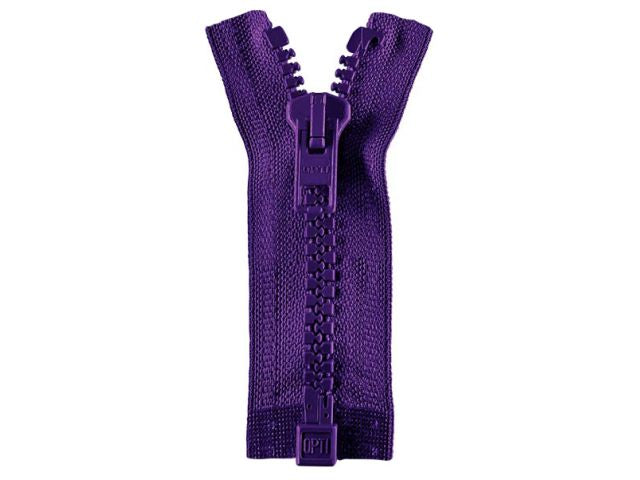 Reißverschluss Opti 55 cm Lila teilbar P60 183