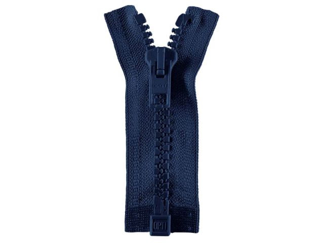 Reißverschluss Opti 65 cm Dunkelblau