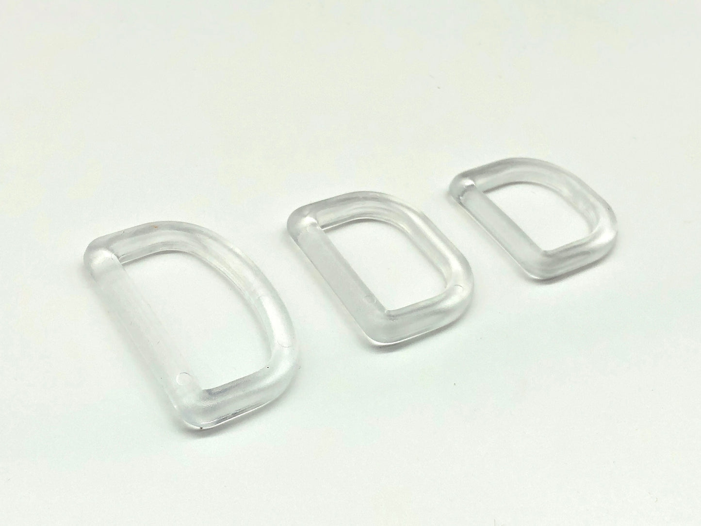D-Ring 25 mm Transparent Kunststoff
