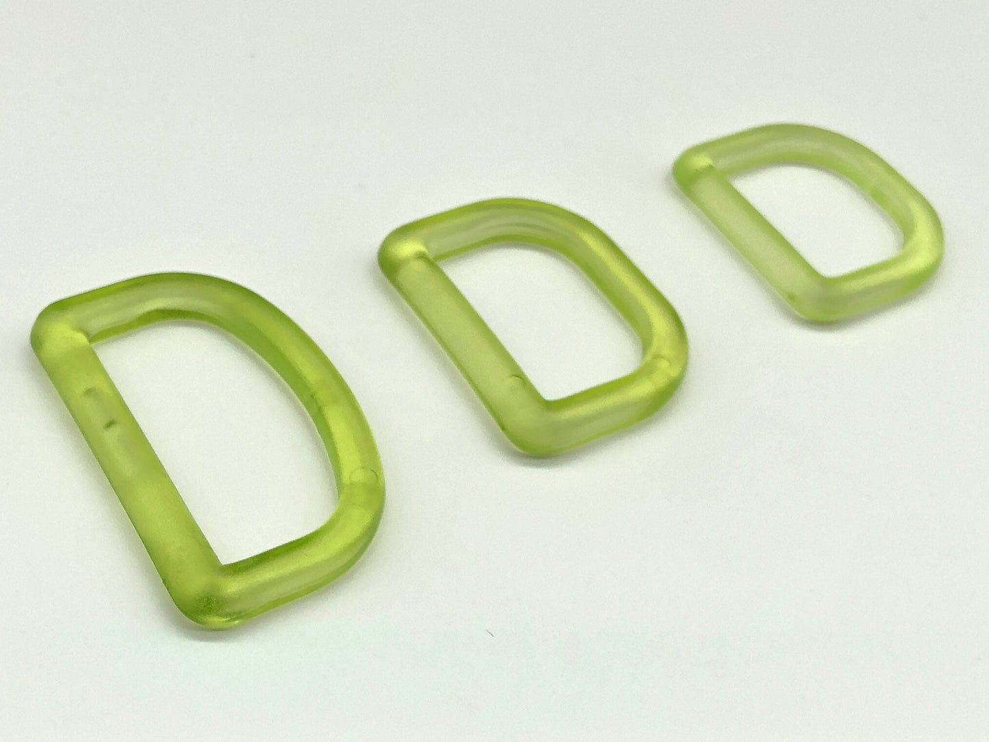 D-Ring 25 mm Grün Kunststoff