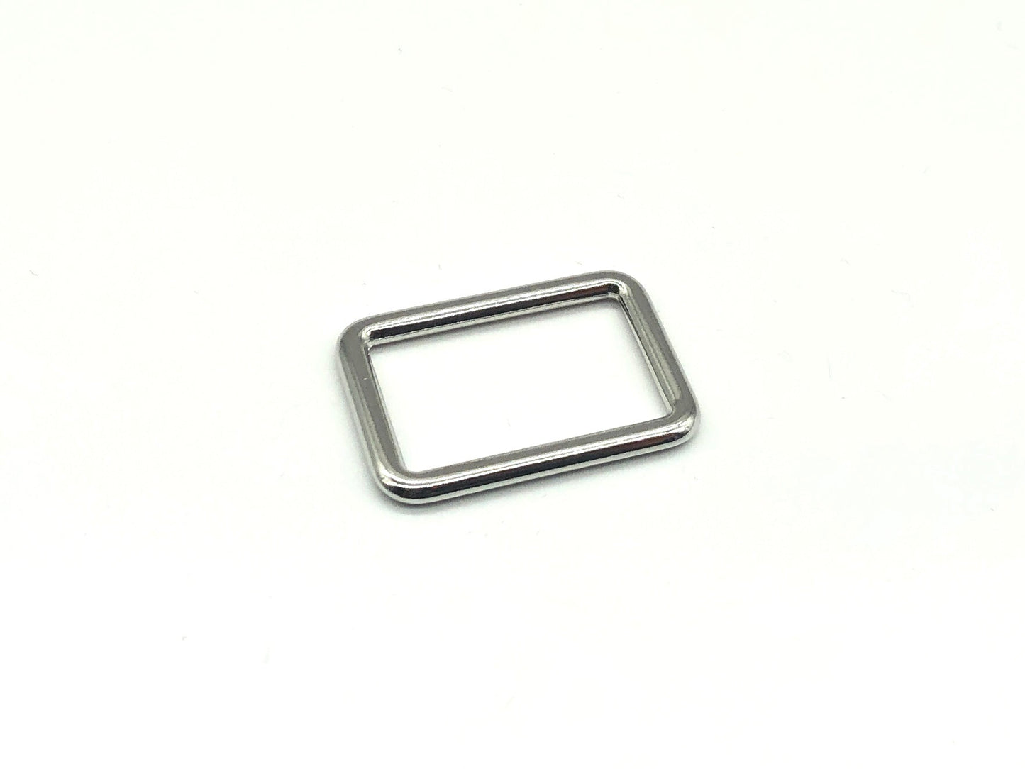 Vierkantring Metall 25 mm Silber