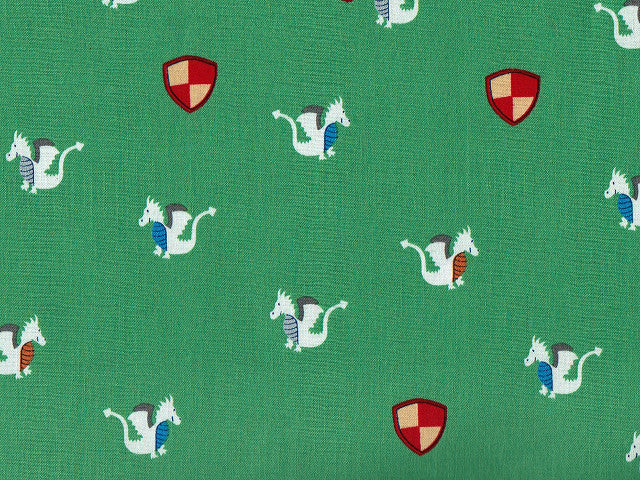 Kinderstoff Kleiner Drachenritter