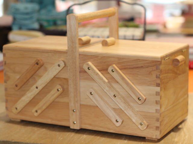 Prym Nähkasten Holz hell L