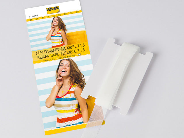 Nahtband flexibel T15 Weiß