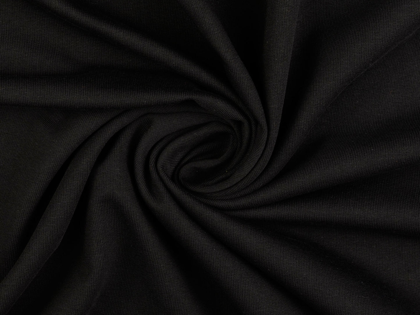 Sommersweat French Terry Schwarz