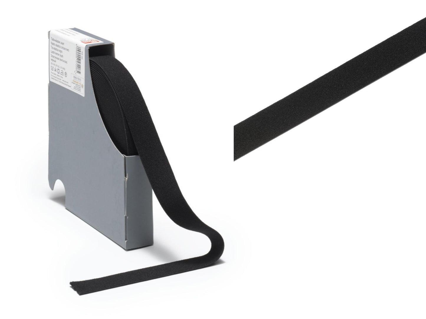 Prym Gummiband Weich 20 mm Schwarz