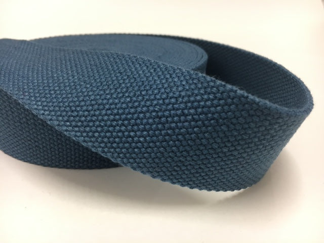 Gurtband Jeansblau Extrastark 25 mm