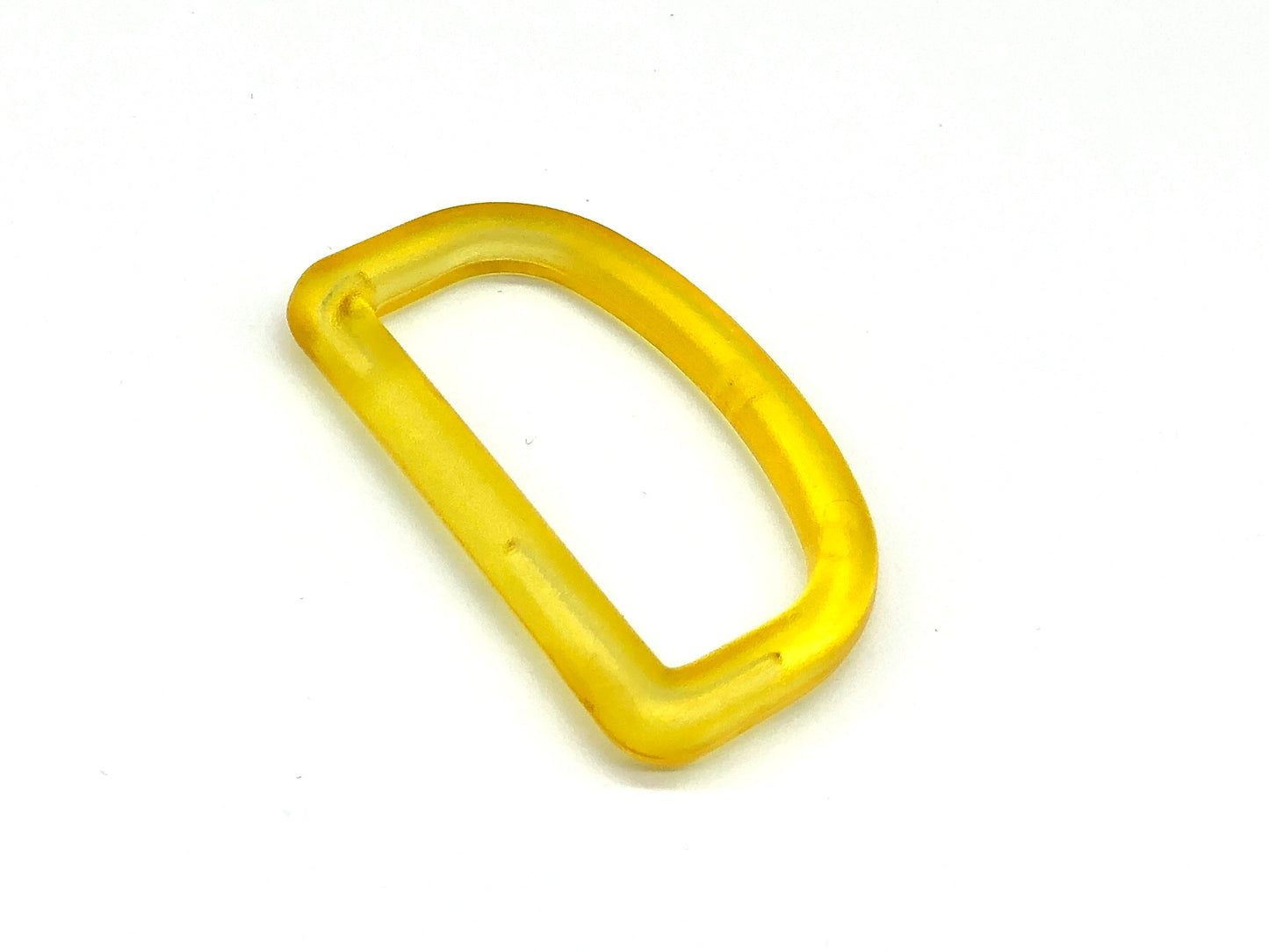 D-Ring 40 mm Gelb Kunststoff