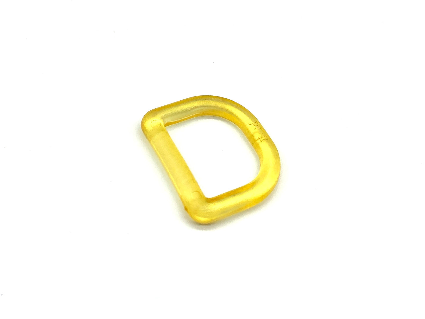 D-Ring 25 mm Gelb Kunststoff