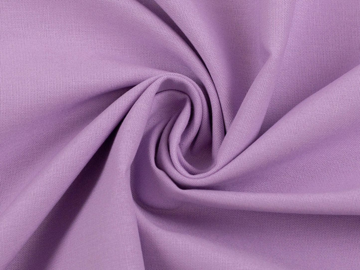 Baumwollstoff Heide Uni Lila 160g/m2