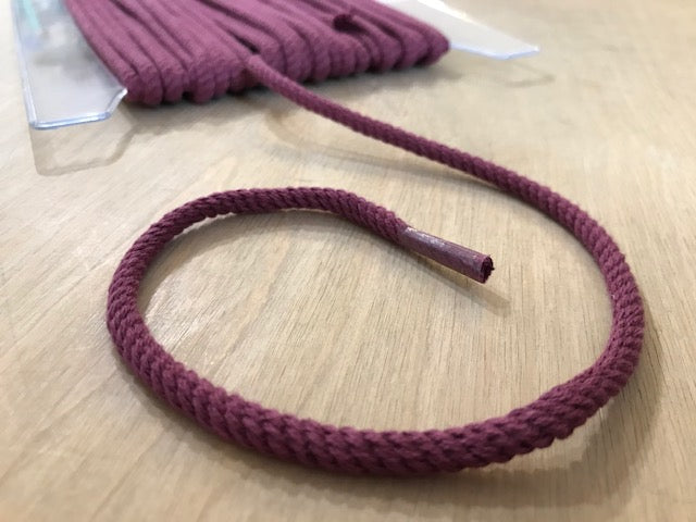Baumwollkordel Bordeaux 4 mm