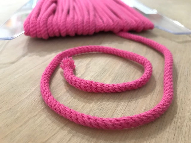 Baumwollkordel Candypink 4 mm