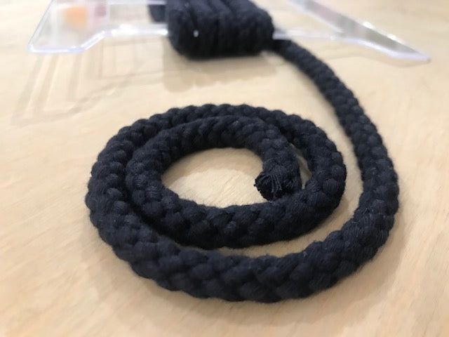 Baumwollkordel Dunkelblau 9 mm