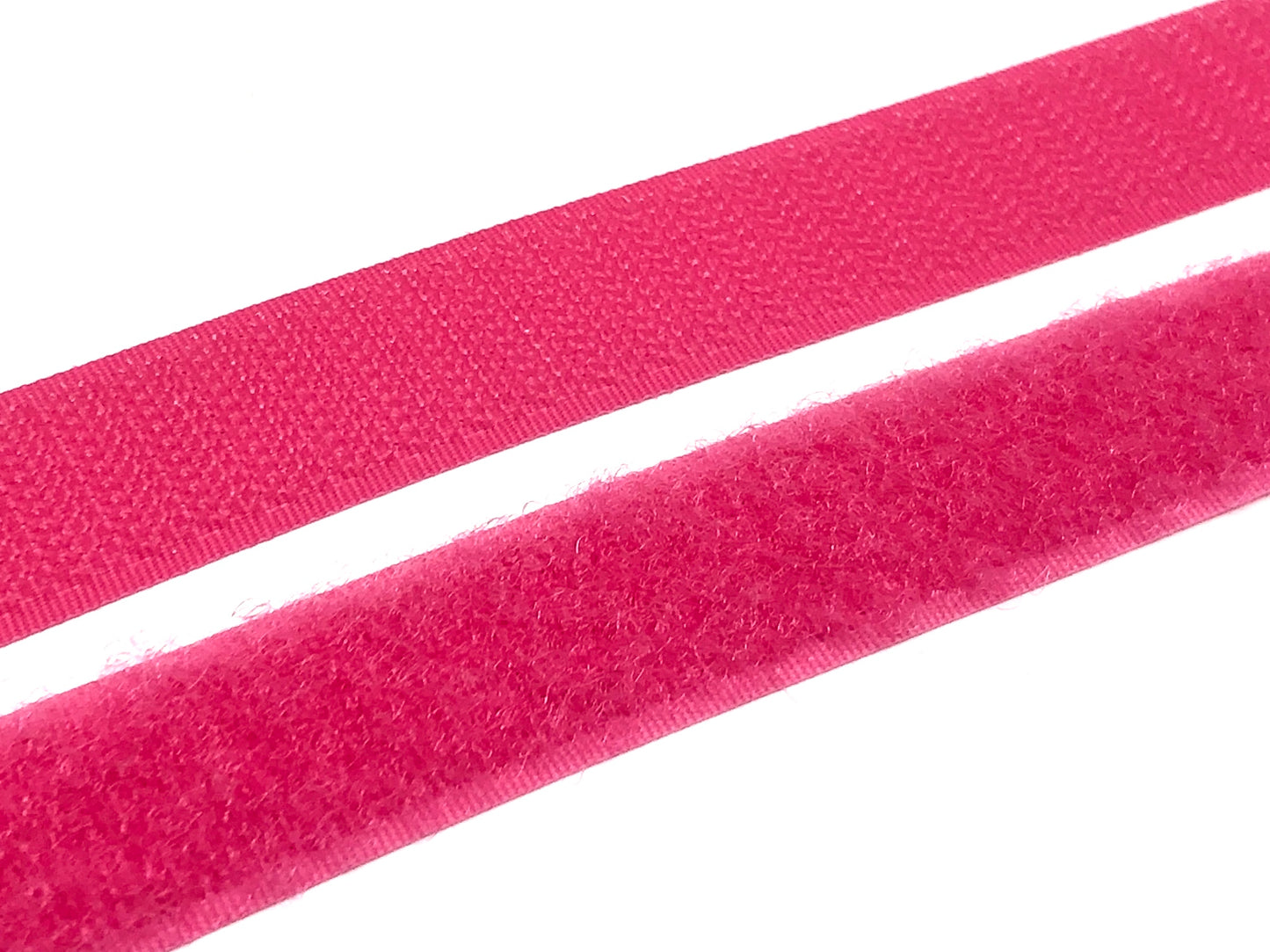 Klettverschluss 20 mm zum Aufnähen Pink