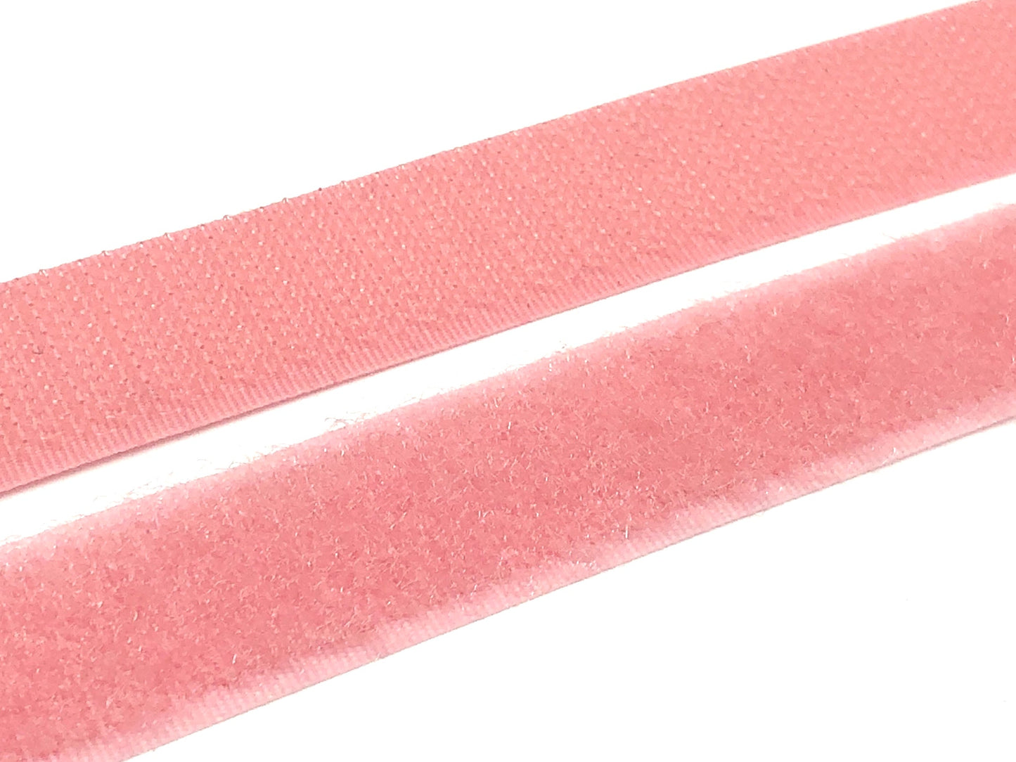 Klettverschluss 20 mm zum Aufnähen Rosa