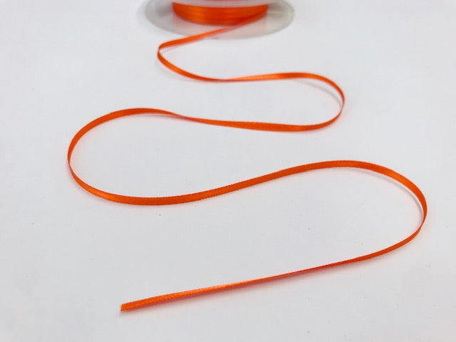 Satinband 3 mm Orange 083