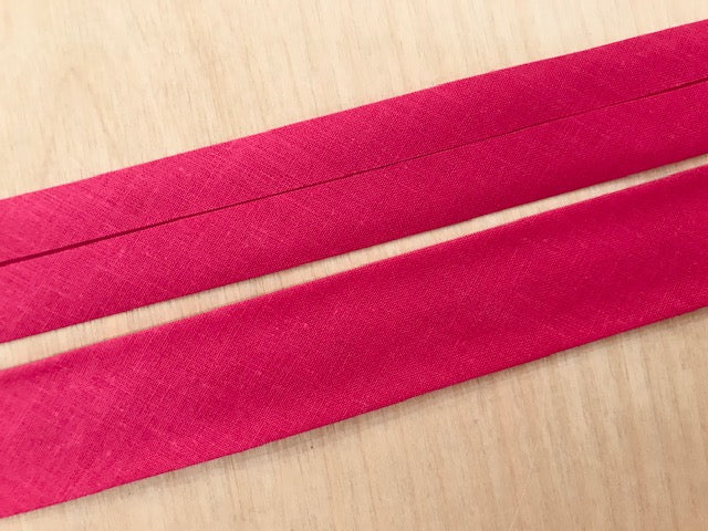 Schrägband 20 mm Kirschrot 178