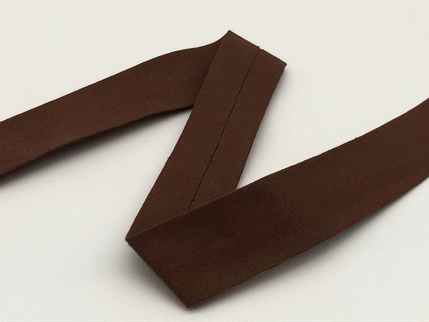 Schrägband 20 mm Schokobraun 61
