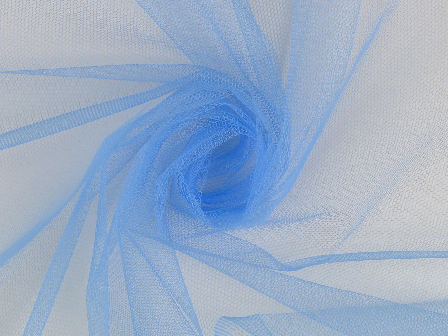 Tüll/Wabentüll Hellblau