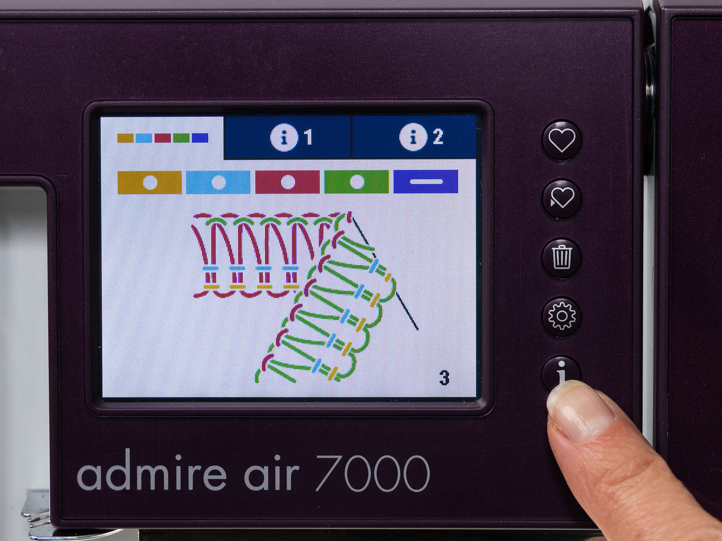 Pfaff admire air 7000 Coverlock