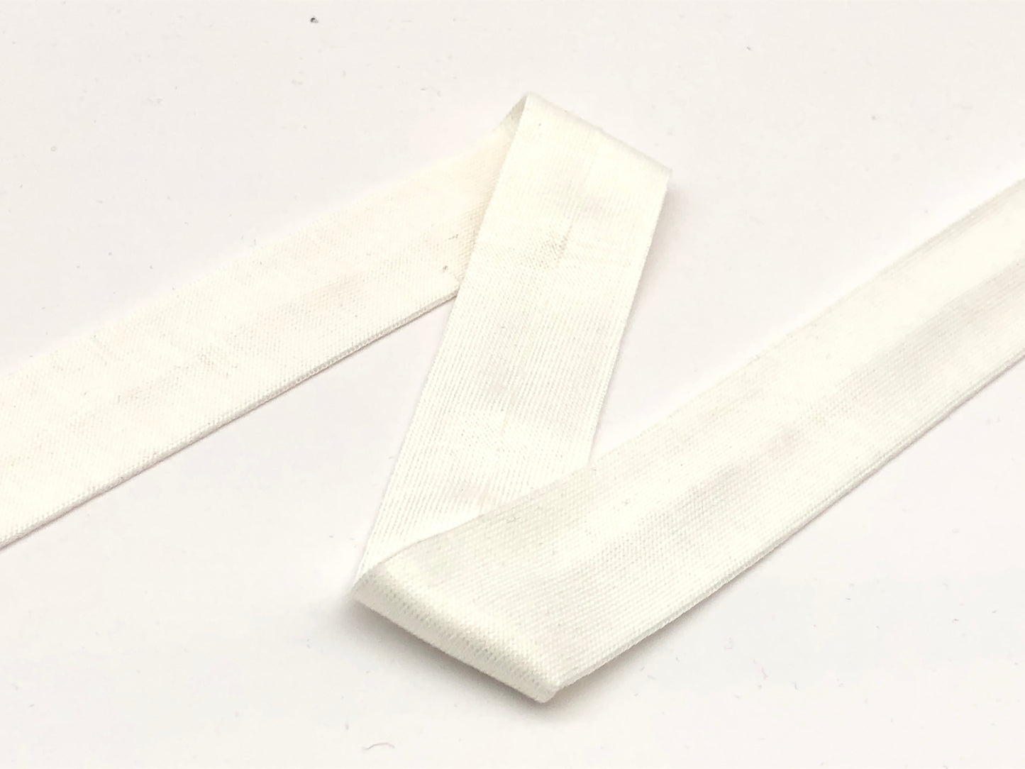 Jersey Schrägband Viskose Natur