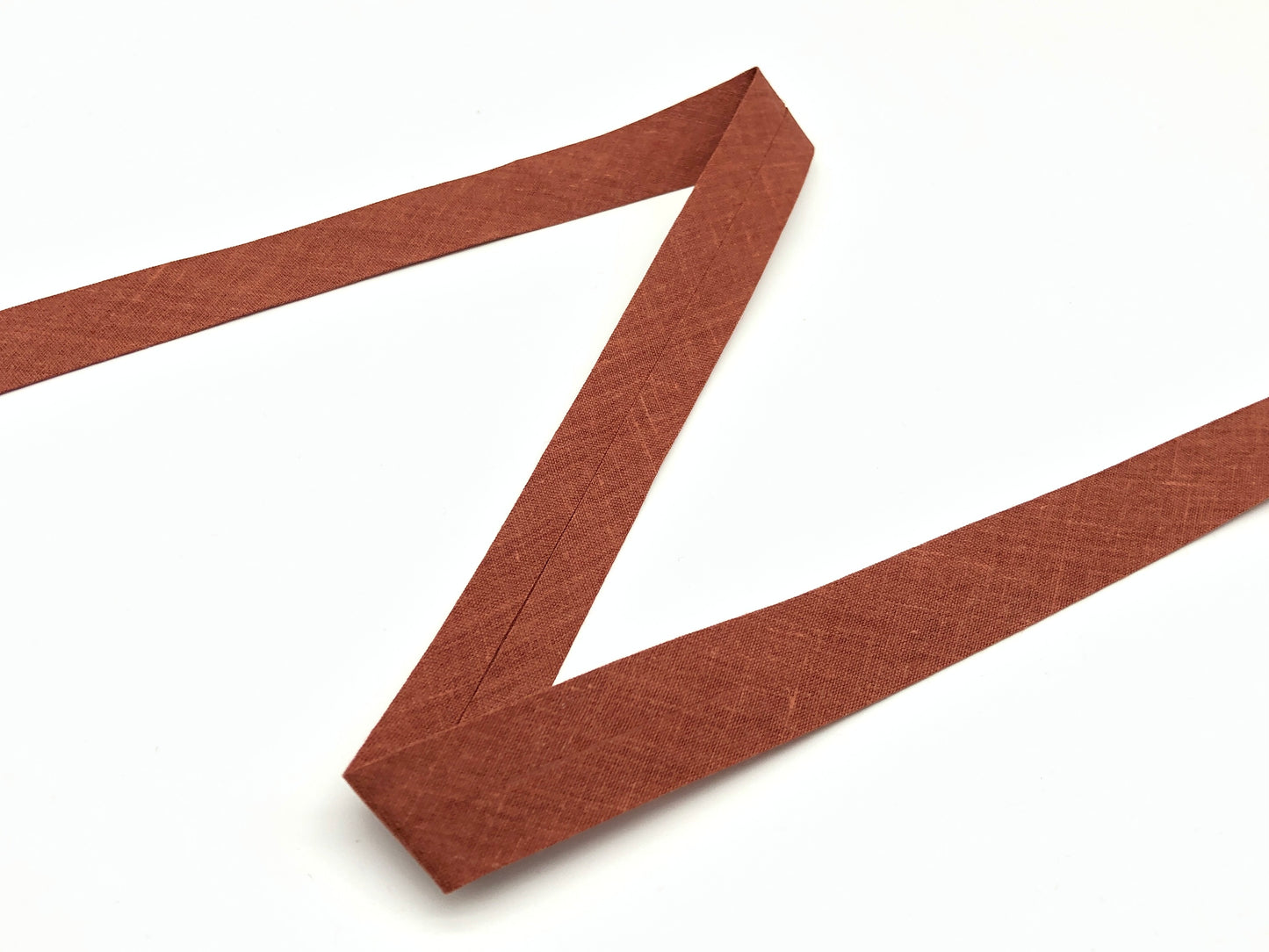 Schrägband 27 mm Rotbraun 249