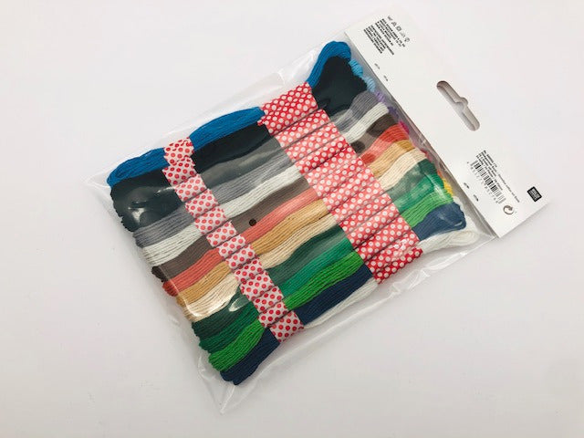 Handstickgarn/Sticktwist Alle Farben 24-teilig